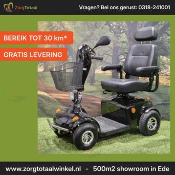 Scootmobiel - Mango Panther 4 | Incl garantie & nieuwe acc.., Ophalen of Verzenden, Gebruikt, Mango