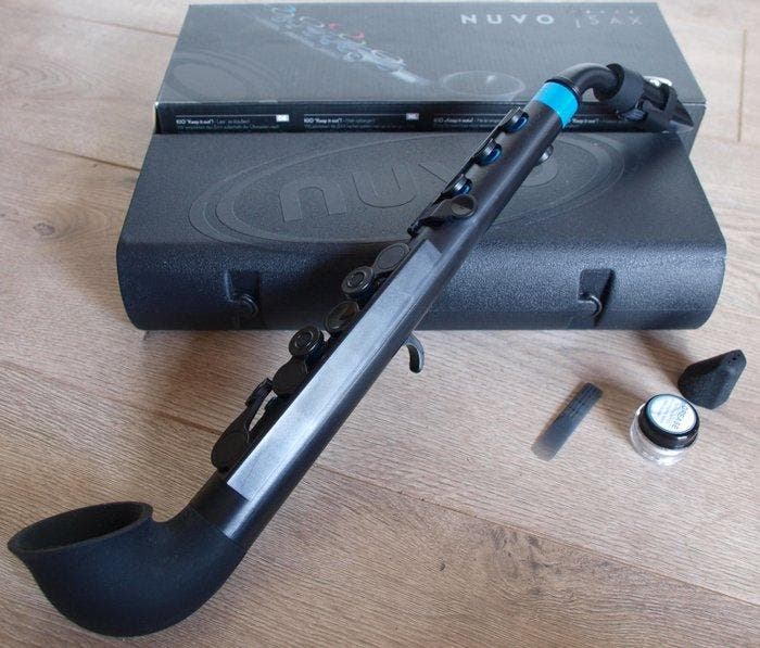 Nuvo - jSax standaard kit, zwart/groen - - Altsaxofoon, Muziek en Instrumenten, Blaasinstrumenten | Blokfluiten