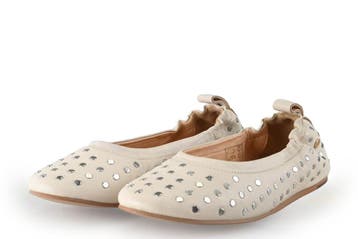 Fred de La Bretoniere Ballerinas in maat 40 Beige, Kleding | Dames, Schoenen, Verzenden, Beige, Zo goed als nieuw, Ballerina's