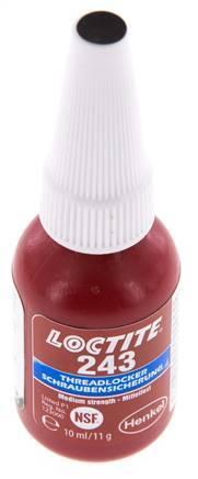Loctite 243 Blauw 10 ml Draadlock, Verzenden, Nieuw