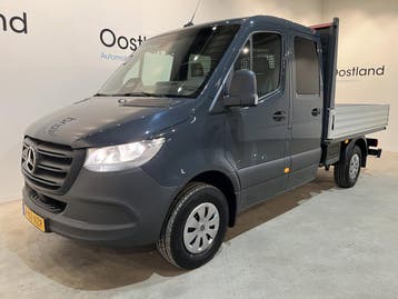 Zakelijke Lease |  Mercedes-Benz Sprinter 317 CDI L2 RWD DC, Automaat, Gebruikt, Euro 6, Lederen bekleding