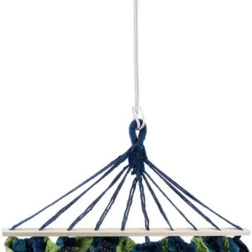 Gardlov Tweepersoons Tuinhangmat 260x160 cm - Blauw/Groen..., Tuin en Terras, Ophalen of Verzenden, Nieuw