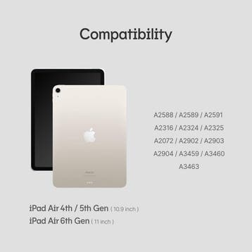 Stootvaste iPad Air hoes met Pencil houder - Retourtje, Computers en Software, 11 inch, Ophalen of Verzenden, Zo goed als nieuw