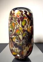 Maxence Parot - Vaas - Uniek kleurvase met opalines, 27 cm -, Antiek en Kunst, Kunst | Designobjecten