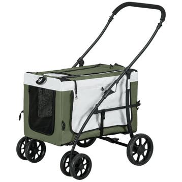 TRUUSK 2-in-1 Hondenwagen en Kattenbuggy - Opvouwbaar - Voor, Verzenden, Nieuw