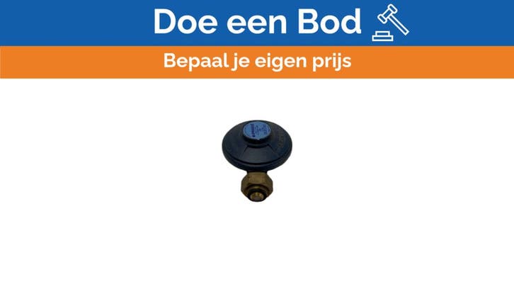 Bieden: Ipragaz High-Quality LPG Gas Pressure Regulator 29, Watersport en Boten, Bootonderdelen, Kombuis en Sanitair, Nieuw, Zeilboot of Motorboot