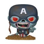 Marvel Zombies POP! Marvel Vinyl Figure Captain America 9 cm, Ophalen of Verzenden, Nieuw