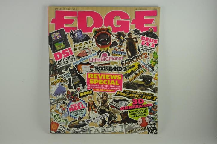 Edge Magazine December 2008 Dead Space, Fable 2, Boeken, Tijdschriften en Kranten, Overige typen, Zo goed als nieuw, Ophalen of Verzenden