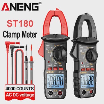 ANENG ST180 Digitale Tangstroommeter - 4000 Counts Multimete, Verzenden, Nieuw