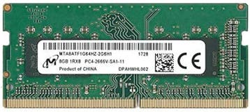 Micron MTA8ATF1G64HZ-2G6H1 – 8GB DDR4 2666MHz SO-DIMM Laptop, Ophalen of Verzenden, Nieuw