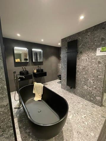 Complete badkamer 4 x 3 zwart 0027 - 44, Ophalen, Nieuw, Overige typen