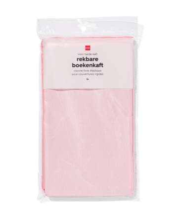 HEMA Rekbare boekenkaften roze - 3 stuks, Diversen, Agenda's, Verzenden, Nieuw