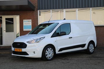 Ford Transit Connect 1.5 EcoBlue 120PK L2 Trend / Camera / S, Stof, Gebruikt, Euro 6, Wit