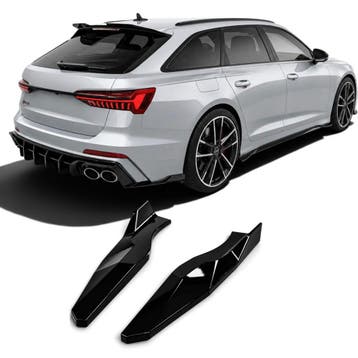 Apex - Diffuser seiten Splitter geschikt voor AUDI A6/s6 C8