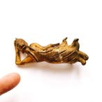 Oud-Siamese Verguld Archaïsch Glas Dansende Goddelijke Kraal