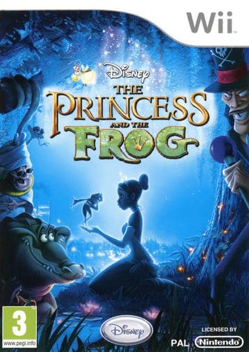 Wii The Princess and the Frog, Verzenden, Zo goed als nieuw