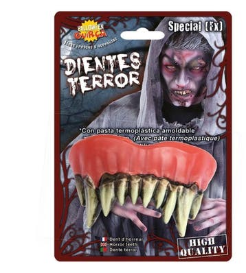 Monster tanden Halloween met kleefpasta, Kleding | Dames, Carnavalskleding en Feestkleding, Ophalen of Verzenden, Nieuw