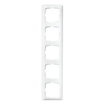 Busch Jaeger Reflex SI Linear 5-voudig afdekraam alpinwit, Doe-het-zelf en Verbouw, Elektra en Kabels, Ophalen of Verzenden, Nieuw