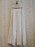 Puur linnen broek met elastische talie - brede pijpen aan, Kleding | Dames, Tops, Nieuw