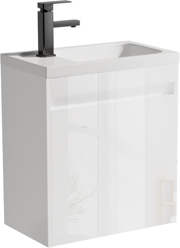 Wastafelkast - Wastafelmeubel - Wastafelonderkast - 50,5 cm, Huis en Inrichting, Badkamer | Badkamermeubels, Zo goed als nieuw