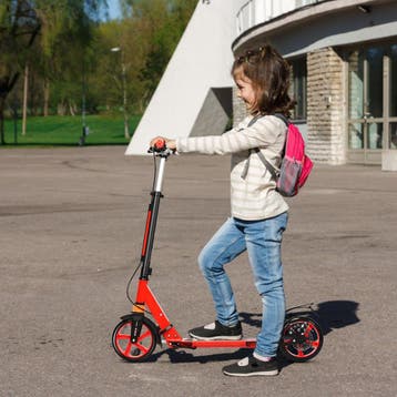 2dekans | Coast Opvouwbare Kinderstep - verstelbaar stuur -, Fietsen en Brommers, Ophalen of Verzenden, Zo goed als nieuw, Coast