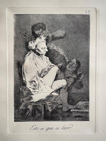 Francisco De Goya (1746-1828) - Esto sí que es leer, from