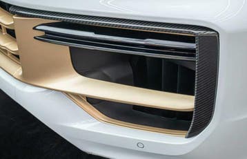 Dit betreft een Porsche Cayenne / Cayenne coupe carbon grill, Verzenden