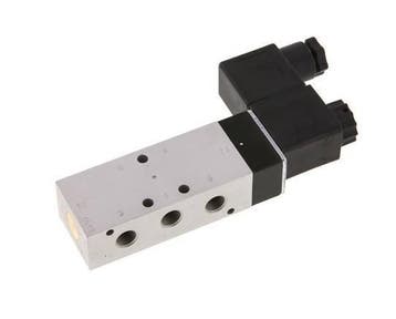 5/2 G1/8 Magneetventiel 12V DC 3-10bar/42-140psi Airtec, Verzenden, Nieuw