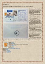 Wereld 1930/1970 - Verzameling vintage luchtpostenveloppen -, Gestempeld