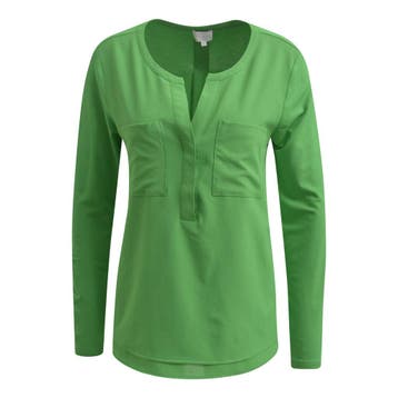 Milano Italy • groen shirt • 36, Verzenden, Maat 36 (S), Groen, Milano Italy