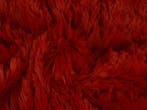 10 meter langharig bont - Rood - Pluche stoffen, 120 cm of meer, Ophalen of Verzenden, Polyester, Rood