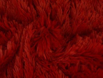 10 meter langharig bont - Rood - Pluche stoffen, 120 cm of meer, Ophalen of Verzenden, Polyester, Rood