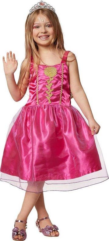 2dekans | dressforfun - Meisjeskostuum prinses Lavendela 104, Ophalen of Verzenden, Zo goed als nieuw