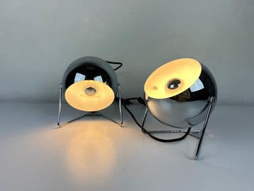 Design Moderno - Tafellamp (2) - Set Eyeball Tafellampen -