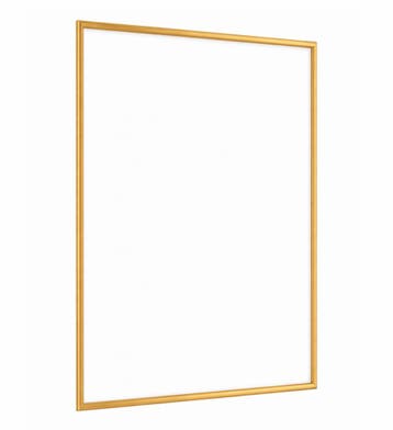 A1 - Aluminium Kliklijst - 25 mm - Goud (Snap Frame / Po...