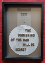 Jenny Holzer (1950) - The beginning of the war will be