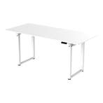 Bureau Kirkkonummi zit sta elektrisch 180x80x72-117 cm wit p, Verzenden, Nieuw
