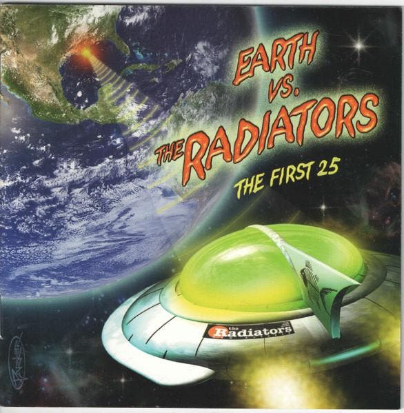 cd - The Radiators - Earth Vs. The Radiators - The First..., Cd's en Dvd's, Cd's | Overige Cd's, Zo goed als nieuw, Verzenden