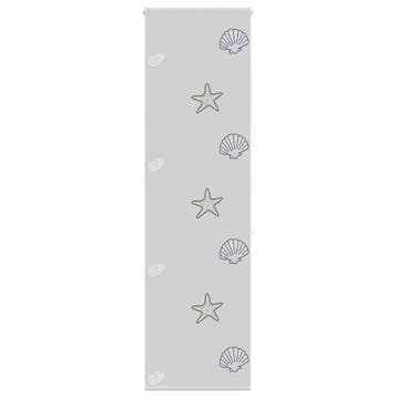 vidaXL Doucherolgordijn 60x240 cm stofbreedte 56 cm, Verzenden, Nieuw, Grijs