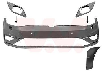 Bumper o.a: Volkswagen, Golf VII (AUA), Auto-onderdelen, Ophalen of Verzenden, Nieuw, Volkswagen, Bumper