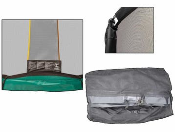 Trampoline los veiligheidsnet fiber rechthoek 244x366 cm met, Ophalen of Verzenden, Nieuw