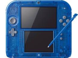 Nintendo 2DS Transparant Blauw (Nette Staat), Spelcomputers en Games, Spelcomputers | Nintendo 2DS en 3DS, Ophalen of Verzenden