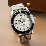 Breitling - Superocean Heritage 42-Silver Dial - A17321 -, Nieuw