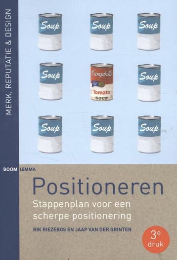 Positioneren / Merk, reputatie & design - Jaap van der, Boeken, Verzenden, Zo goed als nieuw, Jaap van der Grinten