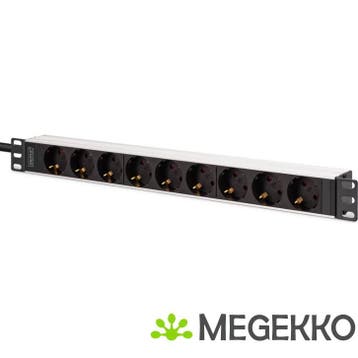 Digitus DN-95440 energiedistributie 9 AC-uitgang(en) 1U, Verzenden, Nieuw