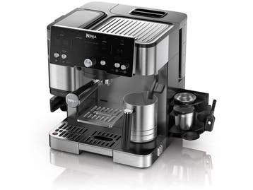 Ninja Luxe Café - 2-in-1 Espressomachine - Barista Assist, Witgoed en Apparatuur, Koffiezetapparaten, Verzenden, Zo goed als nieuw