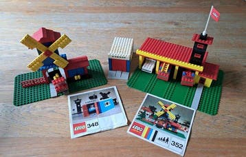 Lego Set - Legoland - 347, 348, 352, Nieuw