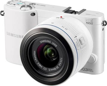Samsung NX1000 Systeemcamera + 20-50mm i-Function f3.5-5.6 I, Verzenden, Zo goed als nieuw