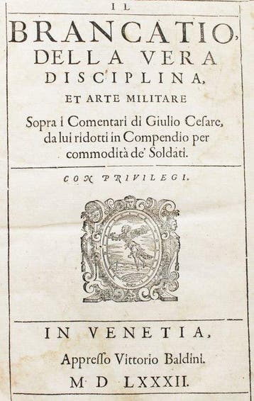 Brancaccio - Disciplina, et Arte Militare - 1582