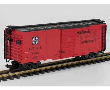 LGB 45910 A.T.S.F. Boxcar The Grand Canyon Line, Gebruikt, Overige typen, Ophalen of Verzenden, LGB